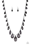 GLOW And Steady Wins The Race - Black - Paparazzi Accessories