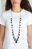 GLOW And Steady Wins The Race - Black - Paparazzi Accessories
