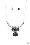 Commander In CHIEFETTE - Black - Paparazzi Accessories