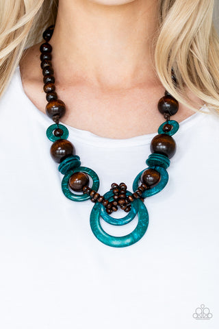 Boardwalk Party - Blue - Paparazzi Accessories