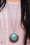 Medallion Meadow - Blue - Paparazzi Accessories