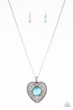 One Heart - Blue - Paparazzi Accessories