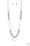Pearl Pageant - Blue - Paparazzi Accessories
