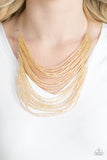 Catwalk Queen - Gold - Paparazzi Accessories