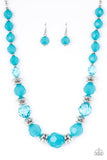 Dine and Dash - Blue - Paparazzi Accessories