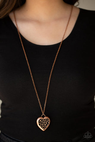 Victorian Valentine - Copper - Paparazzi Accessories