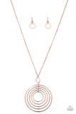 Running Circles In My Mind - Rose Gold - Paparazzi Accessories