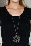 Running Circles In My Mind - Rose Gold - Paparazzi Accessories