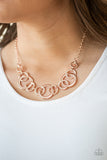 Going In Circles - Rose Gold - Paparazzi Accessories