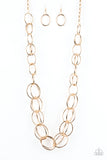 Elegantly Ensnared - Gold - Paparazzi Accessories