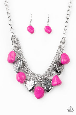 Change Of Heart - Pink - Paparazzi Accessories