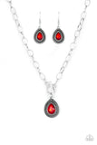 Sheen Queen - Red - Paparazzi Accessories