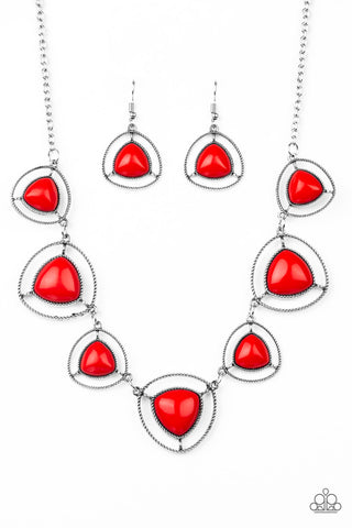 Make A Point - Red - Paparazzi Accessories