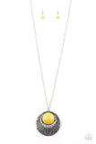 Medallion Meadow - Yellow - Paparazzi Accessories