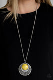 Medallion Meadow - Yellow - Paparazzi Accessories