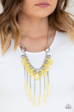 Roaring Riviera - Yellow - Paparazzi Accessories