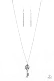 The Magic Key - Silver - Paparazzi Accessories