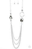 Rebels Have More Fun - Silver - Paparazzi Accessories