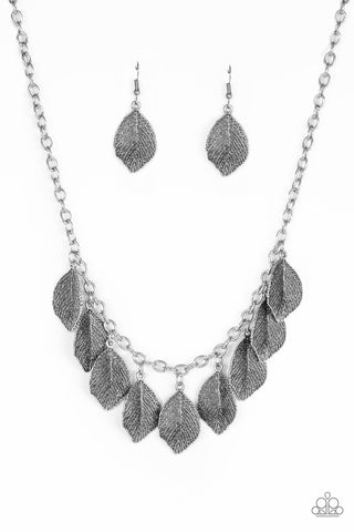 A True Be-LEAF-er - Silver - Paparazzi Accessories