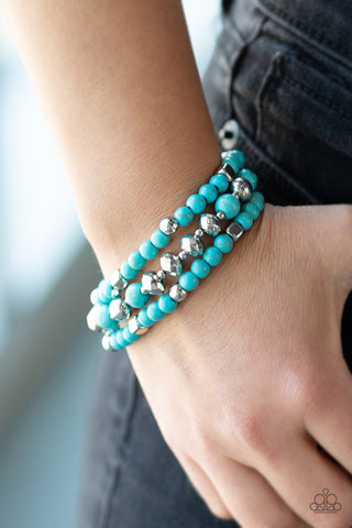Mountain Artist - Blue - Paparazzi Accessories