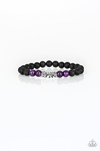 Modern Meditation - Purple - Paparazzi Accessories