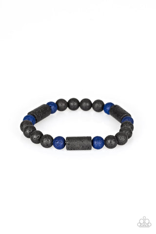 Just Chillax - Blue - Paparazzi Accessories