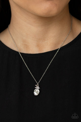 Diamonds For Days - White - Paparazzi Accessories