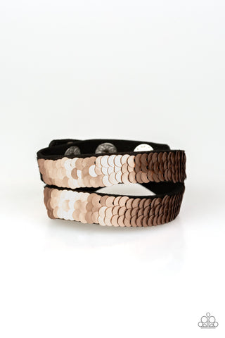 Under The SEQUINS - Rose Gold - Paparazzi Accessories