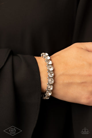 Sugar-Coated Sparkle - White - Paparazzi Accessories