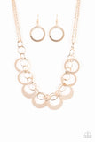 In Full Orbit - Rose Gold - Paparazzi Accessories