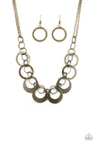 In Full Orbit  - Brass - Paparazzi Accessories