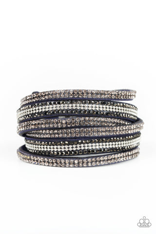 Royal Razzle - Blue - Paparazzi Accessories