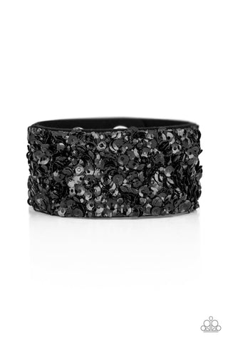 Starry Sequins - Black - Paparazzi Accessories