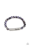 Faith In All Things - Purple - Paparazzi Accessories