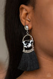 Tassel Trot - Black - Paparazzi Accessories