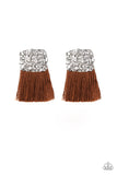 Plume Bloom - Brown - Paparazzi Accessories