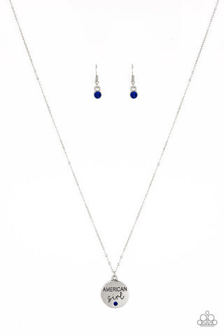 American Girl - Blue - Paparazzi Accessories