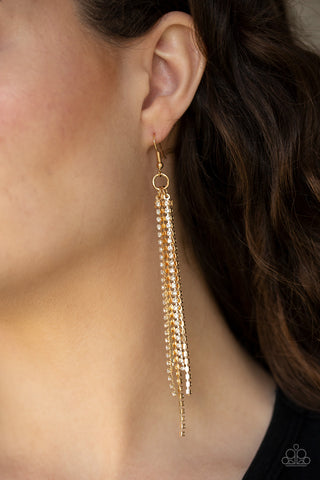 Center Stage Status - Gold - Paparazzi Accessories