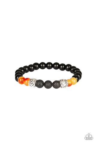 Proverb - Orange - Paparazzi Accessories