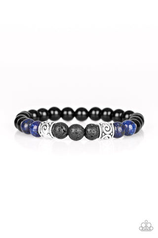 Proverb - Blue - Paparazzi Accessories