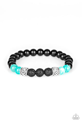 Proverb - Blue - Paparazzi Accessories