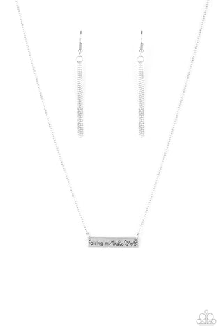 Raising My Tribe - Silver - Paparazzi Accessories