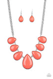 Drop Zone - Orange - Paparazzi Accessories