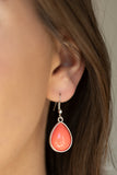 Drop Zone - Orange - Paparazzi Accessories