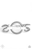 Desert Cat - Silver - Paparazzi Accessories