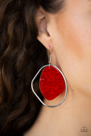 HAUTE Toddy - Red - Paparazzi Accessories