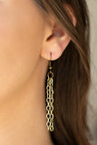 Breaking Pattern - Brass - Paparazzi Accessories
