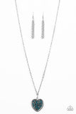 Heart of SPARKLE - Blue - Paparazzi Accessories