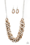Comin In HAUTE - Brown - Paparazzi Accessories
