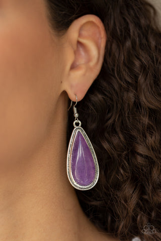 Oasis Sheen - Purple - Paparazzi Accessories